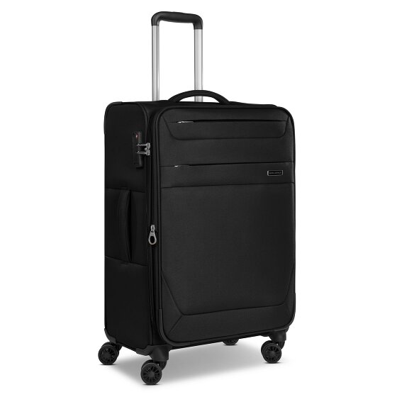 Worldpack Chicago 4 kółka Walizka M 67 cm z plisą rozprężną