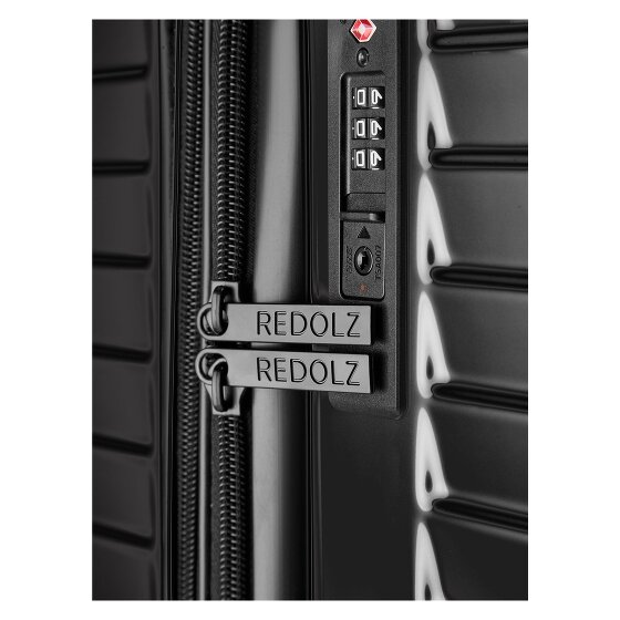 Redolz Essentials 18 4 kółka Walizka kabinowy 55 cm z plisą rozprężną