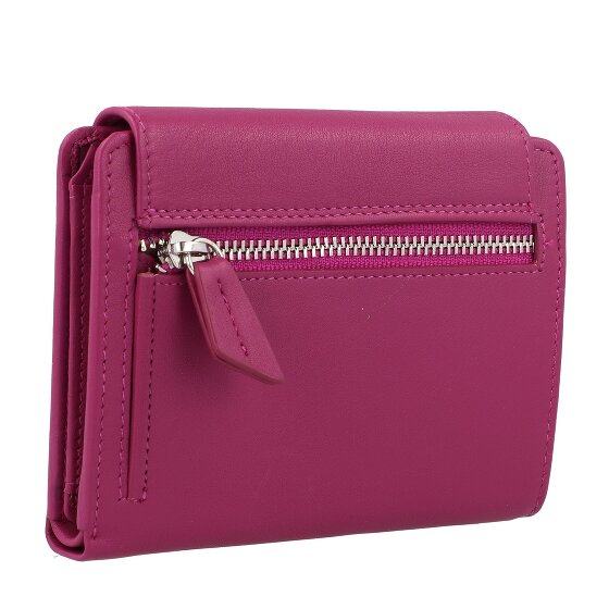 Braun Büffel Joy Portfel Ochrona RFID Skórzany 12 cm