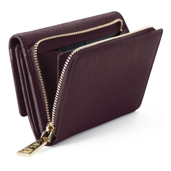 Lazarotti Portfel Bologna Leather XL z kieszenią zapinaną na zamek dookoła, Skóra, 14 cm