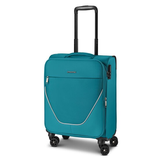 Stratic taska 4 kółka Walizka kabinowa S 55 cm z funkcją poszerzenia