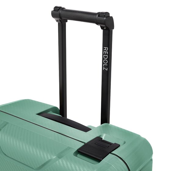 Redolz Essentials 15 – Walizka kabinowa na 4 kółkach, 55 cm, z zamkiem trzypunktowym