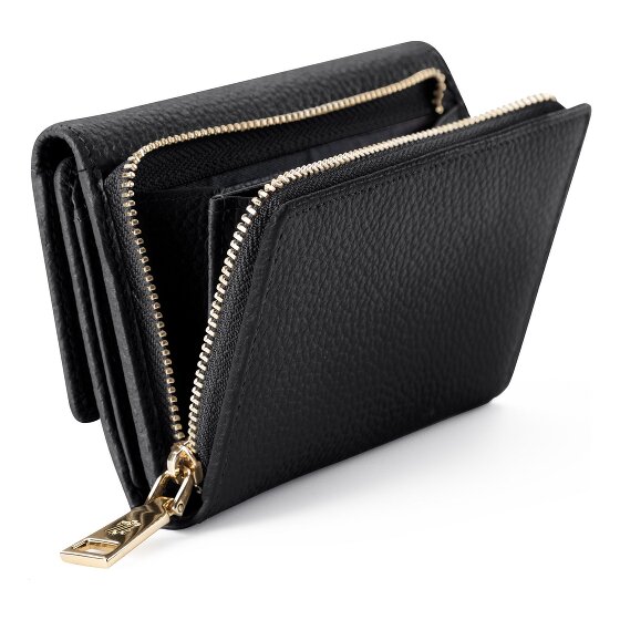 Lazarotti Portfel Bologna Leather XL z kieszenią zapinaną na zamek dookoła, Skóra, 14 cm
