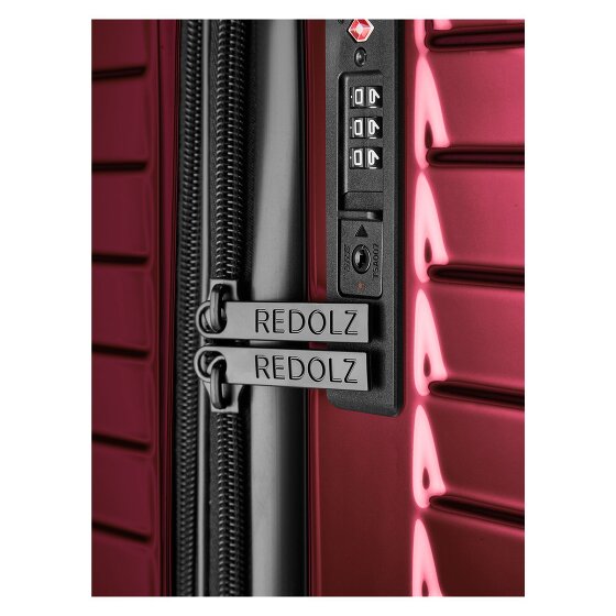Redolz Essentials 18 4 kółka Zestaw walizek 3-części z funkcją poszerzenia