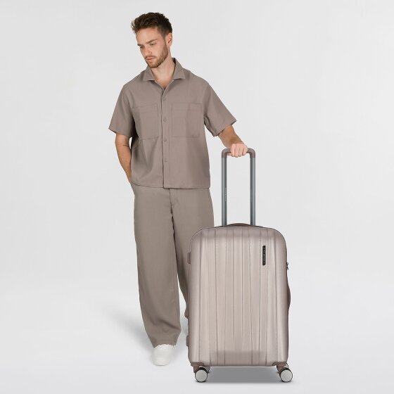 Polestream Moonrock 4 kółka Walizka 69 cm z plisą rozprężną