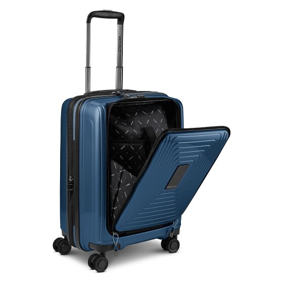 Redolz Essentials 14 4 kółka Walizka kabinowa S 55 cm Komora na laptopa z funkcją poszerzenia