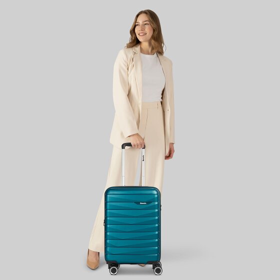 Bench Paris 4 kółka Walizka kabinowy S 55 cm z plisą rozprężną