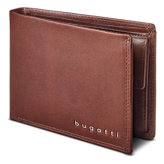 bugatti Valencia Portfel Ochrona RFID Skóra 12 cm