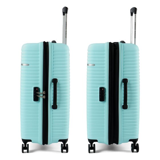 American Tourister Liftoff 4 kółka Walizka 67 cm z plisą rozprężną