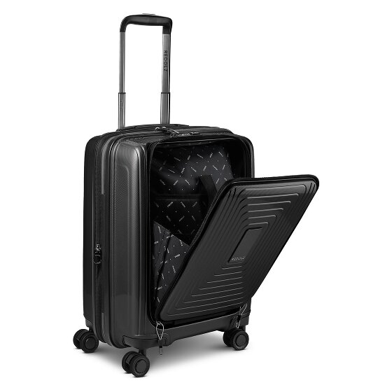 Redolz Zestaw walizek na 4 kółkach Essentials14 Beautycase 4szt z rozkładaną przegrodą na laptopa