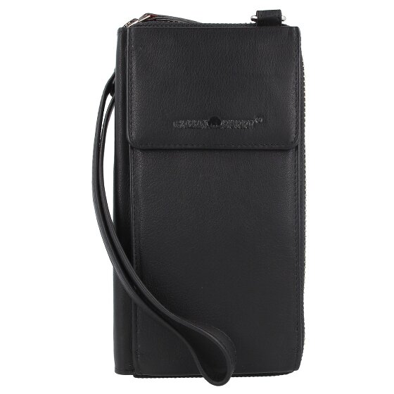 Greenburry Etui na telefon komórkowy Nappa skóra RFID 8 cm