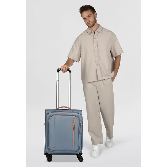 American Tourister Cloudrider 4 kółka Walizka kabinowy S 55 cm z plisą rozprężną