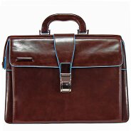 Piquadro Niebieskie skórzane etui Sqare Doctor 36 cm zdjęcie produktu