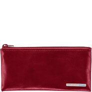 Piquadro Niebieskie kwadratowe etui na klucze skórzane 14 cm zdjęcie produktu