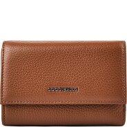 Coccinelle Metaliczny miękki portfel skórzany 14 cm zdjęcie produktu