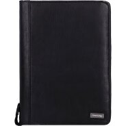 Greenland Nature Czarny Nappa Ring Folder Leather 33 cm zdjęcie produktu