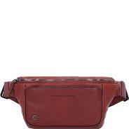 Piquadro Czarna kwadratowa saszetka skórzana 31 cm zdjęcie produktu