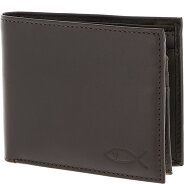 oxmox Leather Portfel Ochrona RFID Skóra 10 cm zdjęcie produktu
