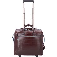 Piquadro Blue Square 2-Wheel Business Trolley Leather 36 cm Laptop Compartment zdjęcie produktu