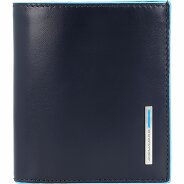 Piquadro Niebieski kwadratowy portfel skórzany 8,5 cm zdjęcie produktu