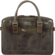 Buckle & Seam Everett Briefcase Leather 38 cm Laptop Compartment zdjęcie produktu
