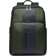 Piquadro Krótki plecak podróżny skórzany 43 cm przegroda na laptopa zdjęcie produktu