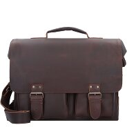 aunts & uncles Hunter Big Finn teczka skórzana 40 cm przegroda na laptopa zdjęcie produktu