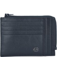 Piquadro Niebieskie kwadratowe specjalne etui na karty kredytowe RFID Skóra 12 cm zdjęcie produktu