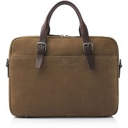 Castelijn & Beerens Nubuck Teczka Skórzany 41 cm Komora na laptopa zdjęcie produktu