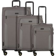 d&n Travel Line 9704 4 kółka Zestaw walizek 3-części z plisą rozprężną zdjęcie produktu