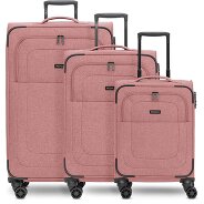 Redolz Essentials 12 THREE SET 4 kółka Zestaw walizek 3-części z plisą rozprężną zdjęcie produktu