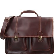 Buckle & Seam Nevada aktówka skórzana 42 cm przegroda na laptopa zdjęcie produktu