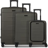 Police London 4 kółka Zestaw walizek 3-części z plisą rozprężną zdjęcie produktu