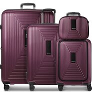 Redolz Zestaw walizek na 4 kółkach Essentials14 Beautycase 4szt z rozkładaną przegrodą na laptopa zdjęcie produktu