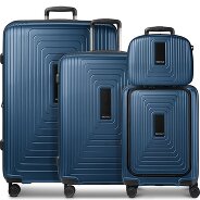 Redolz Zestaw walizek na 4 kółkach Essentials14 Beautycase 4szt z rozkładaną przegrodą na laptopa zdjęcie produktu