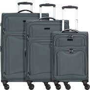 d&n Travel Line 9204 4 kółka Zestaw walizek 3-części z plisą rozprężną zdjęcie produktu