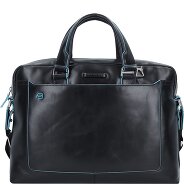 Piquadro Niebieski Kwadratowy Briefcase III Skórzany 40 cm Laptop Compartment zdjęcie produktu
