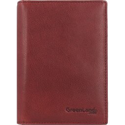 Greenland Nature Miękkie kolorowe etui na paszporty RFID Leather 12 cm  Model 2