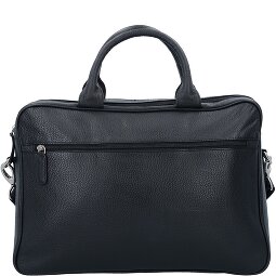 Dermata Teczka skórzana 40 cm przegroda na laptopa  Model 3