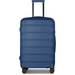 d&n South Dakota 4 kółka Walizka M 66 cm z plisą rozprężną  Model 3