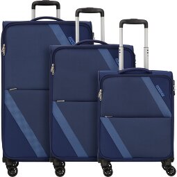 American Tourister Star Max 4 kółka Zestaw walizek 3-części z plisą rozprężną  Model 2