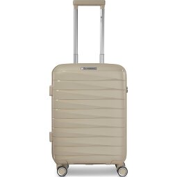 Franky London 4 kółka Walizka kabinowy S 55 cm z plisą rozprężną  Model 1