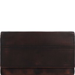 Greenburry Destressed Portfel Ochrona RFID Skórzany 18.5 cm  Model 6
