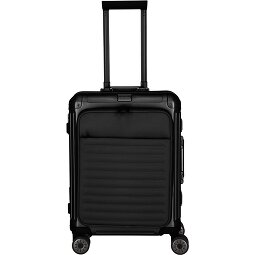 Travelite Walizka kabinowa „Next” z 4 kółkami, Aluminium, 55 cm, z przegrodą na laptopa  Model 1