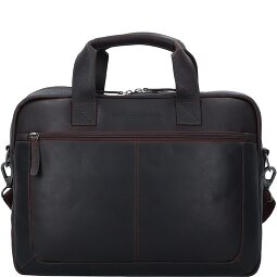 The Chesterfield Brand Wax Pull Up Teczka Skórzany 40 cm Komora na laptopa  Model 1