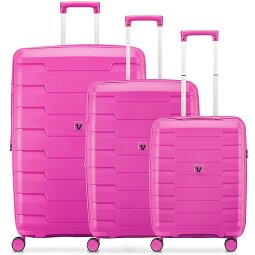 Roncato Skyline 2.0 4 kółka Zestaw walizek 3-części z plisą rozprężną  Model 6