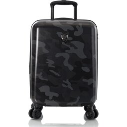 Heys Black Camo 4 kółka Walizka kabinowa S 53 cm z funkcją poszerzenia  Model 3