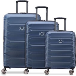 Delsey Paris Meteor 4 kółka Zestaw walizek 3-części z plisą rozprężną  Model 2