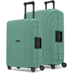 Redolz Zestaw walizek Essentials 15 na 4 kółkach, 2-częściowy z trzypunktowym zapięciem  Model 6
