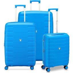 Roncato Skyline 2.0 4 kółka Zestaw walizek 3-części z plisą rozprężną  Model 7